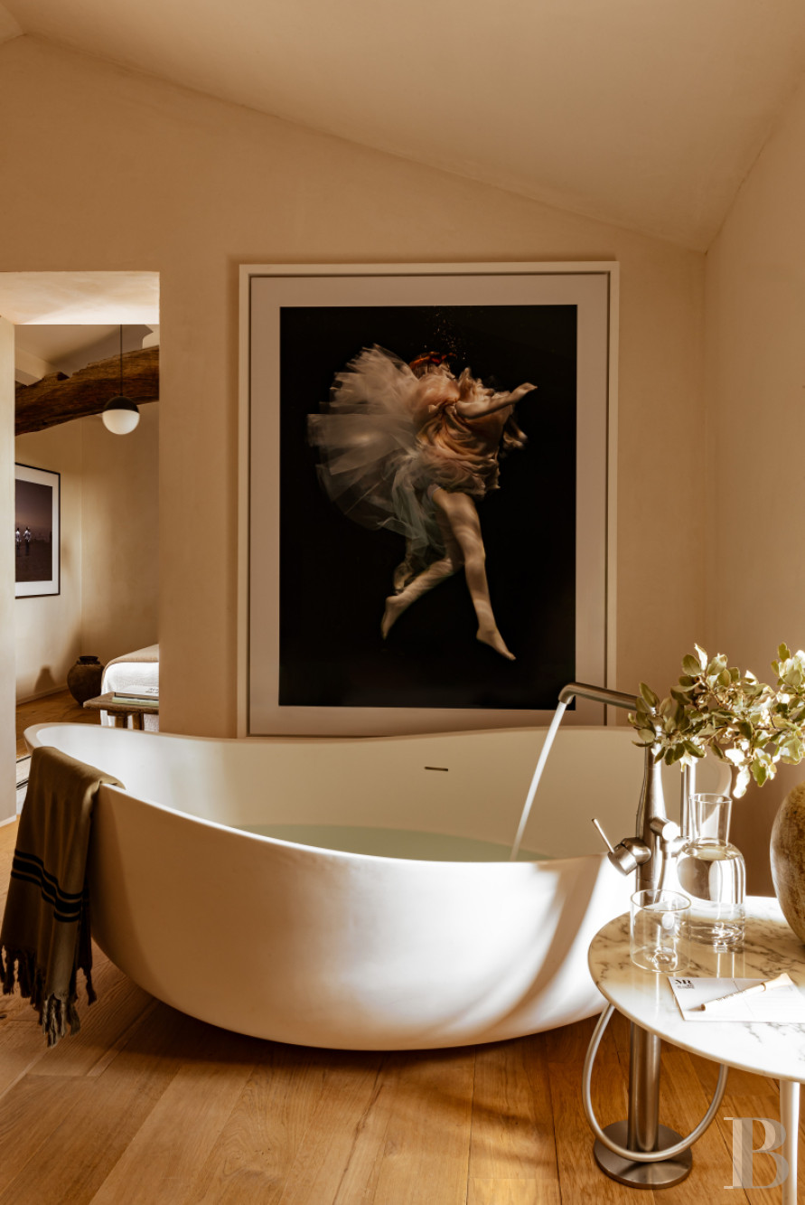 Dans le Gard, en bordure de l’Ardèche, un ancien mas restauré au milieu des oliviers, des vignes et des lavandes - photo  n°15